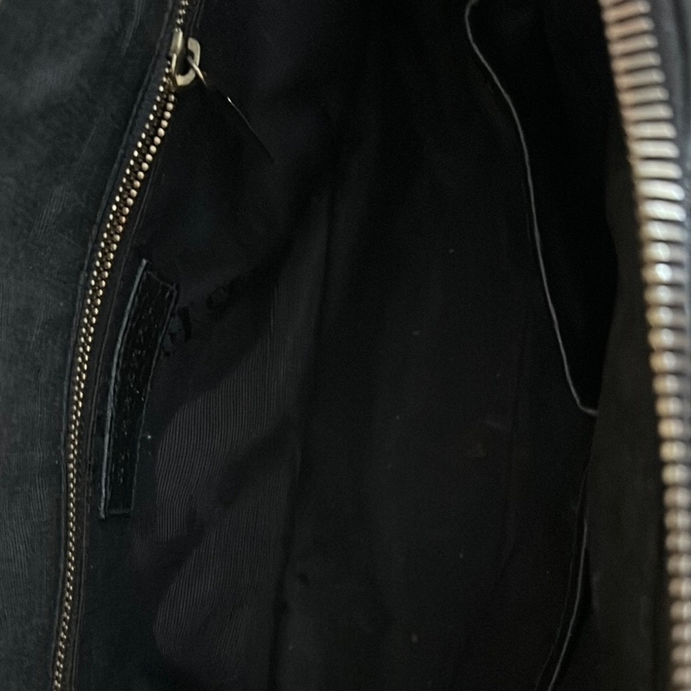 Burberry Black Textured Leather Satchel - Picture 6 of 16